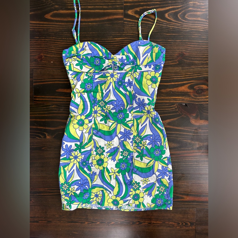 Zara floral dress